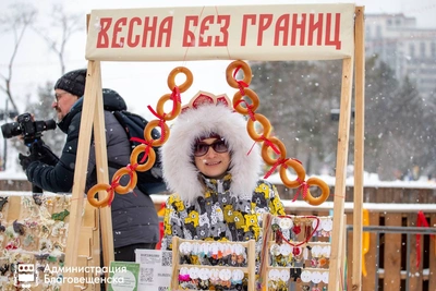 Яркая Масленица в Благовещенске собрала 15 тысяч человек