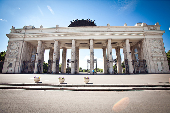 В мае открывается главных вход в Парк Горького