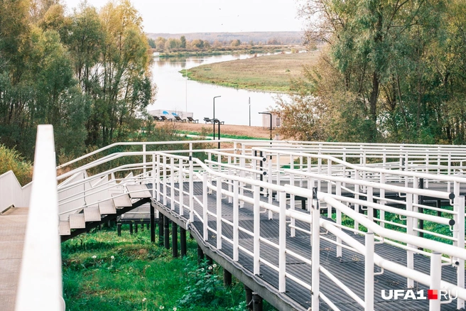 Один из немногочисленных плюсов Агидели | Источник: Булат Салихов / UFA1.RU