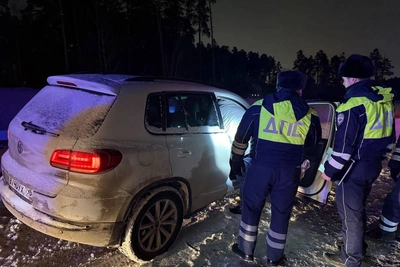Водитель погиб в ДТП на ЕКАД без очевидных причин