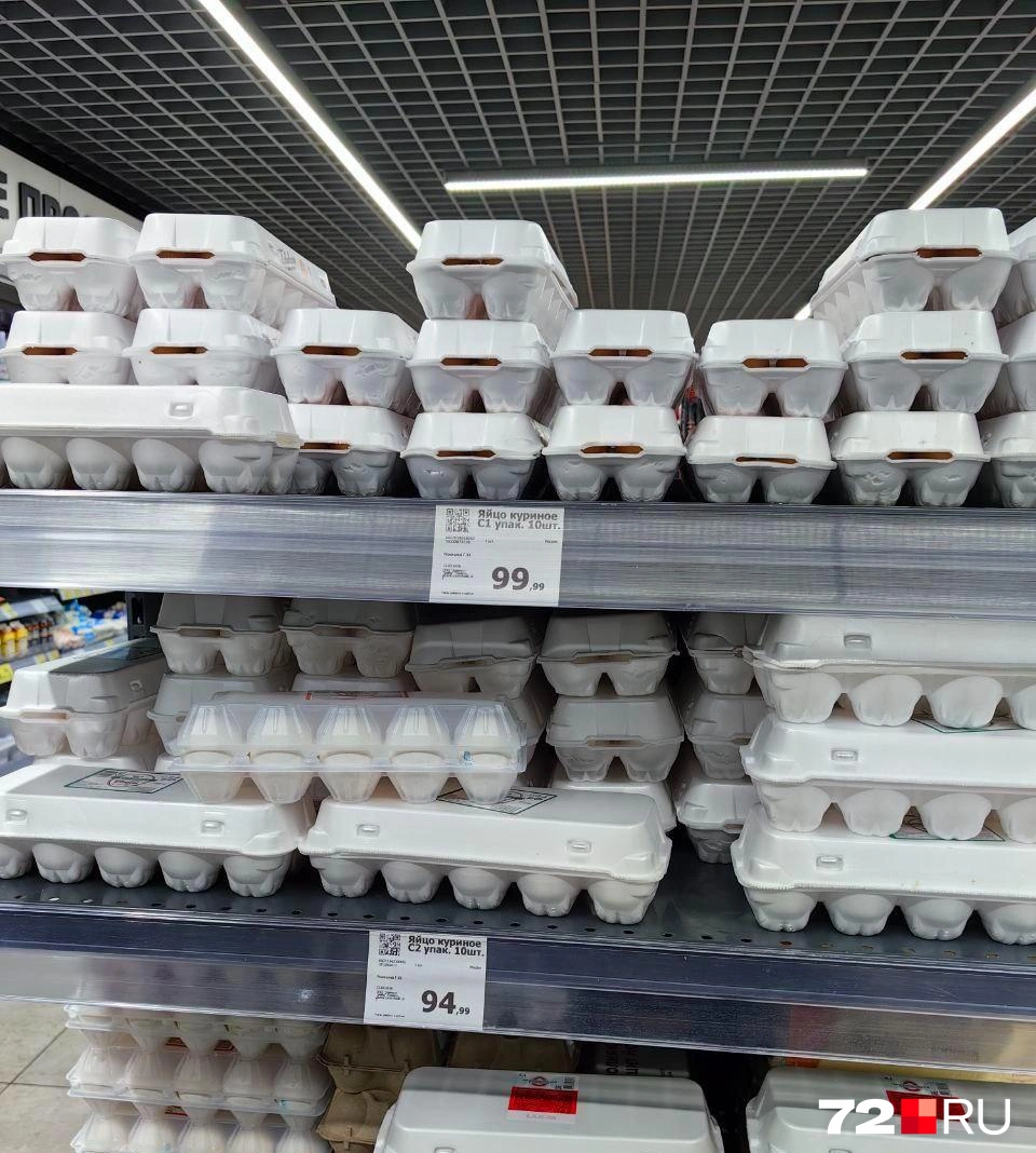 Даже в одном из самых недорогих магазинов также выросли цены  | Источник: Павел Красоткин / 72.RU 