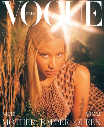 И обложка итальянского Vogue