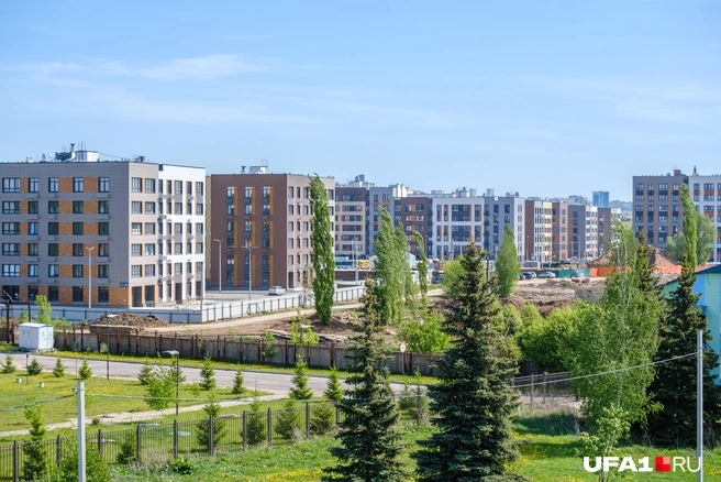 Вид на жилой комплекс | Источник: Булат Салихов / UFA1.RU