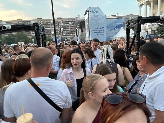 Часть зрителей покинула концерт до его окончания | Источник: Елена Познахарева / 72.RU