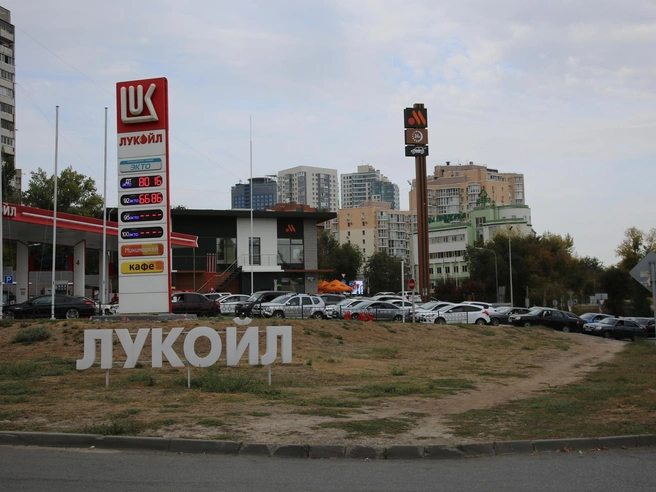 Смотрим, как дела с топливом в городе | Источник: Константин Завриков / V1.RU