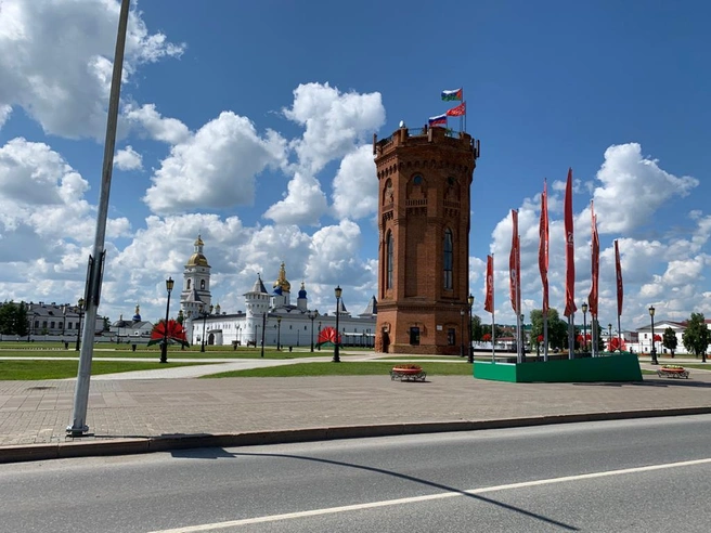 В Тобольске красиво. Можно просто прогуляться и насладиться видами  | Источник: Игорь Черноголов