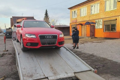 Арест Audi A4 за долг в 1 млн рублей