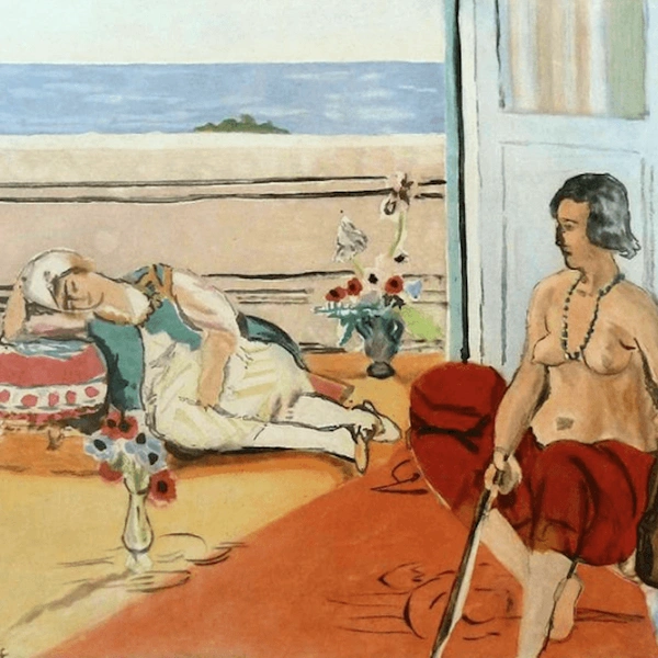 «Odalisque on the Terrace», 1922 году. | Источник: Анри Матисс