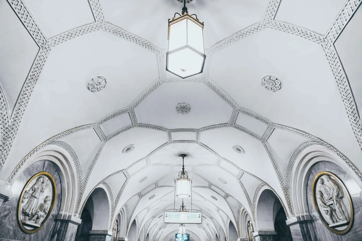 Станция «Парк культуры» Кольцевой линии | Источник: Московский метрополитен