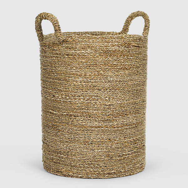 Корзина декоративная Rattan Grand Deco Seagrass natural 36х47 см — фото № 2Корзина декоративная Rattan Grand Deco Seagrass natural