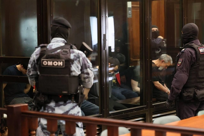 Всего фигурантами дела о теракте в «Крокус Сити Холле» стали 19 человек, четверо из которых, по версии следствия,&nbsp;— непосредственные исполнители | Источник: Виталий Смольников / MSK1.RU