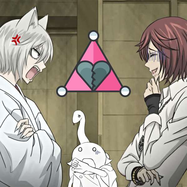Тест-рулетка: В какой любовный треугольник из аниме ты бы попала? 😏