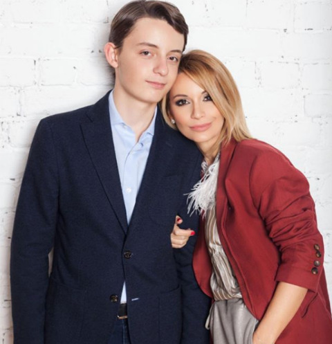 Ольга Орлова с сыном Артемом