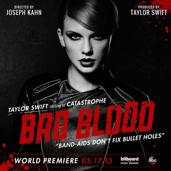 Фото №1 - Тейлор Свифт анонсировала клип на песню Bad Blood