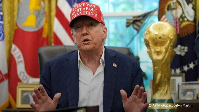 У Трампа — новый повод пригласить к себе Путина. Что сказал президент США | Источник: Jacquelyn Martin / Assotiated Press