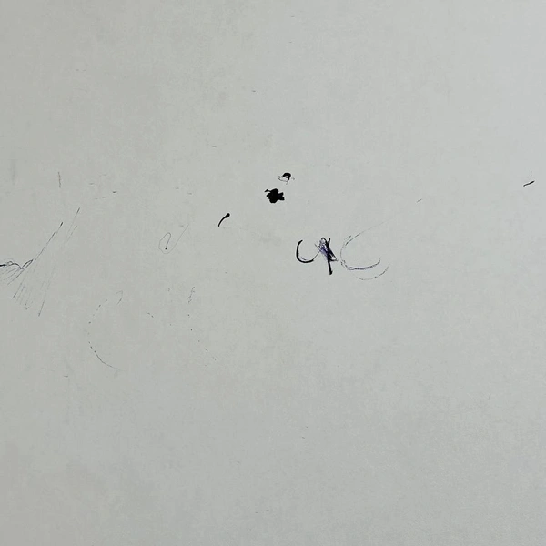 Грязь от чернил на стене | Источник: Илья Константинов / 14.RU