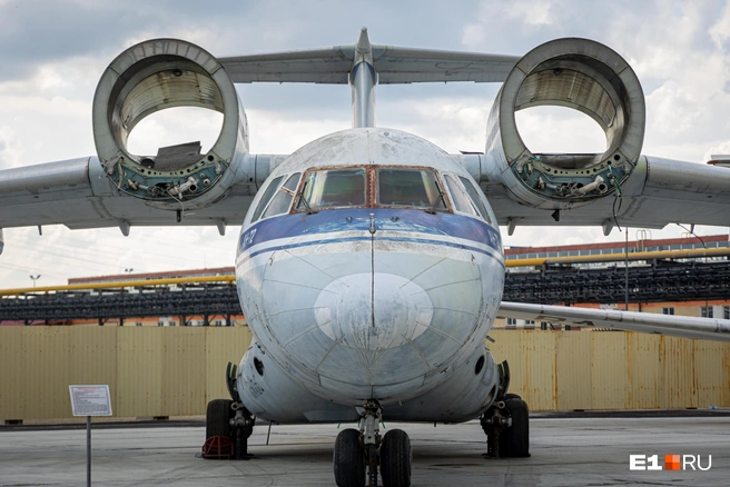 Из-за расположения двигателей самолет прозвали Чебурашкой | Источник: Владислав Лоншаков / E1.RU