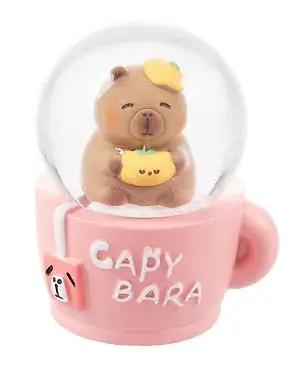 Снежный шар «Капибара в кружке»