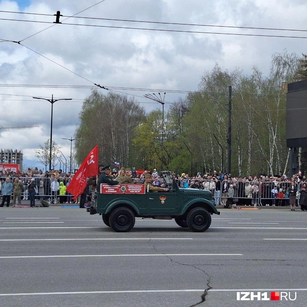 Парад военной техники | Источник: Юлия Дёмина / IZH1.RU
