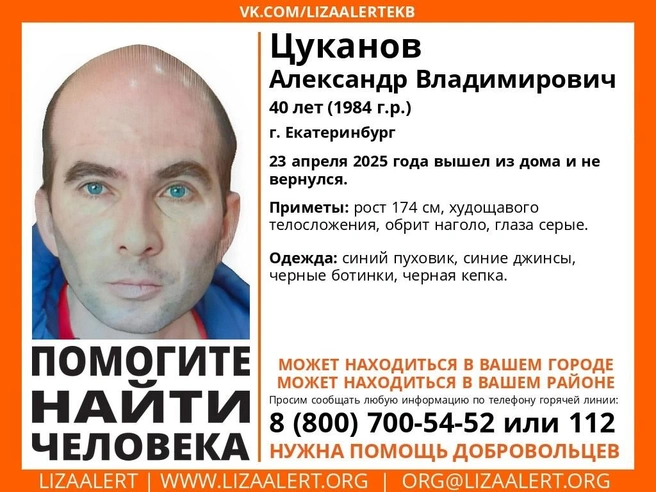 Поисковый отряд распространял ориентировки на Александра | Источник: «ЛизаАлерт»