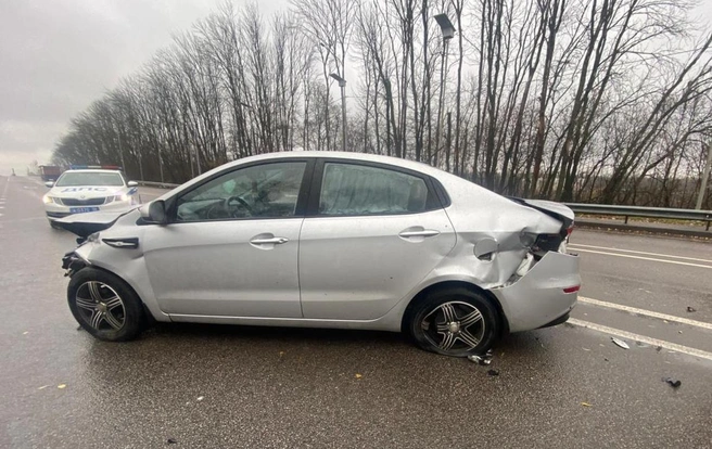Водитель автомобиля пытался избежать столкновения | Источник: МВД России по Воронежской области / T.me