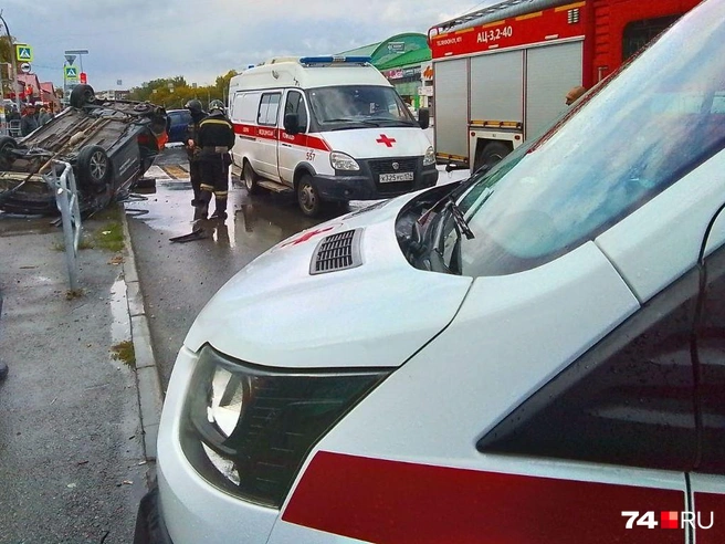 Одна из пострадавших получила тяжкий вред здоровью, у второй травмы были не столь серьезные | Источник: читатель 74.RU