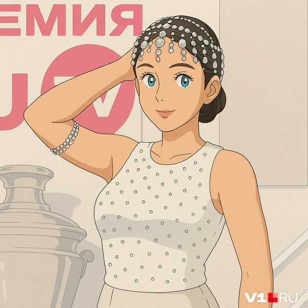 В мультике Виолетта Чиковани выглядела бы немного поскромнее | Источник: Полина Авдошина / Городские медиа