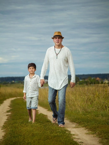 Сын артиста Матвей увлекается новыми технологиями