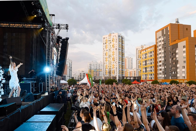 Концерт собрал екатеринбуржцев со всего города | Источник: Екатерина Киселева