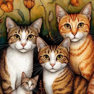 [тест] Выбери кота, а я скажу, какую азиатскую новеллу тебе прочитать