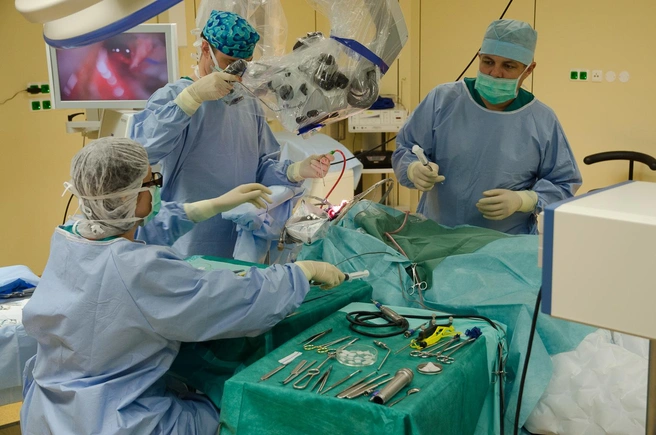 Врачи выполнили рискованное хирургическое вмешательство, укрепив сломанную кость металлическим штифтом для надежной фиксации | 142.ru
