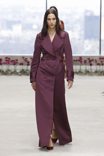 Carolina Herrera осень-зима 2026, Неделя моды в Нью-Йорке.