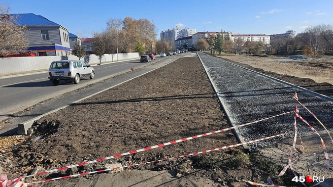 Еще один газон | Источник: Дарья Никитченко / 45.RU