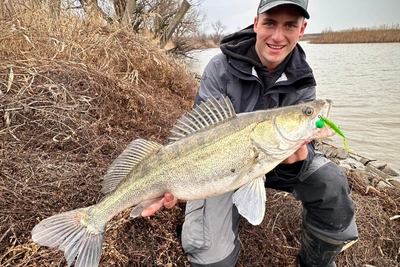 Волгоградский студент раскрыл способ поимки жирного судака