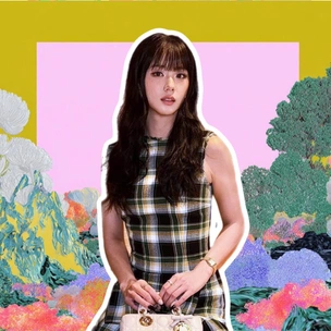 С чем сочетать челку зимой 2025: идея модной прически от Джису из BLACKPINK