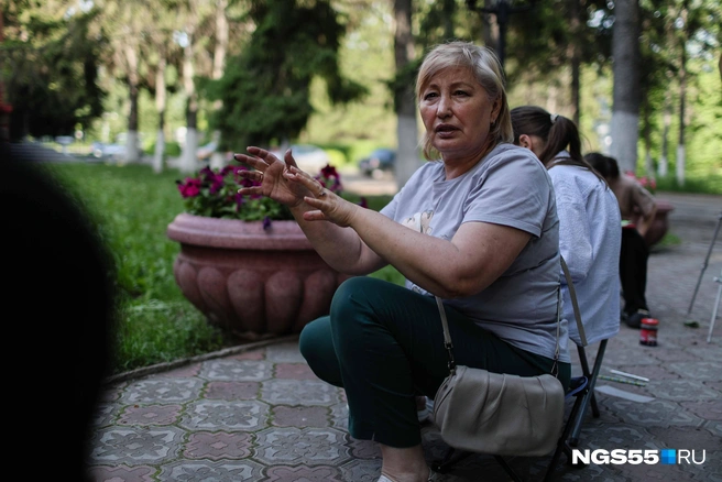 Марина Вадимовна любит СибНИИСХоз за пение птиц и раскидистые деревья | Источник: Евгений Софийчук / NGS55.RU