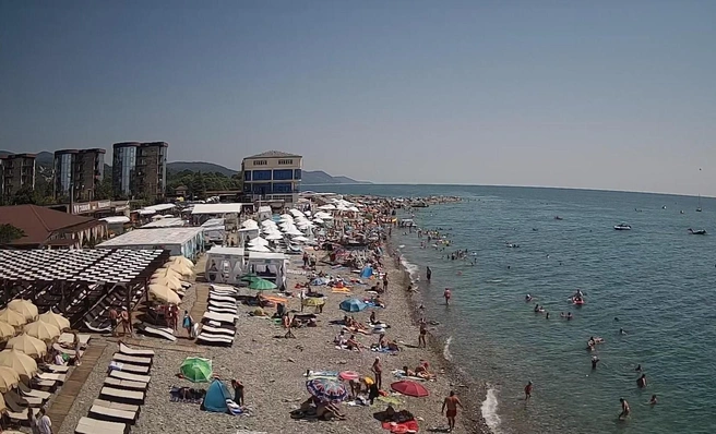 У воды сейчас хорошо | Источник: sochi.camera