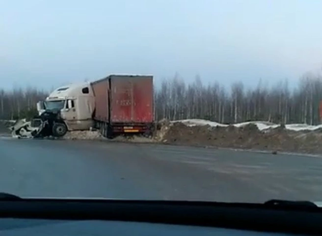 На трассе под Рязанью фура попала в ДТП | ya62.ru