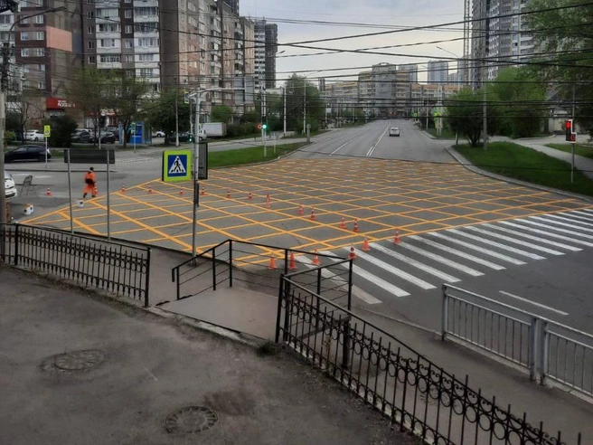 «Вафельница» выглядит вот так | Источник: Управление дорог | Красноярск / Telegram