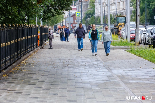 Раньше был асфальт, теперь бетон | Источник: Булат Салихов / UFA1.RU