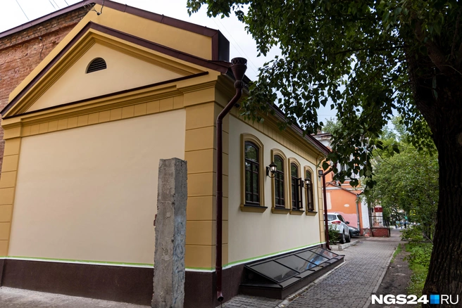Реставрировать здание начали в 2021 году | Источник: Мария Ленц / NGS24.RU