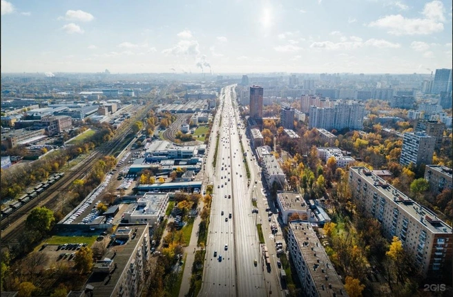 Размеры шоссе впечатляют | Источник: Городское хозяйство Москвы / 2ГИС