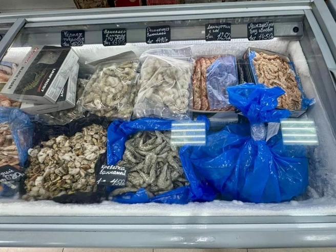 Морепродукты продавали без каких-либо документов | Источник: Полиция Сочи / МАХ
