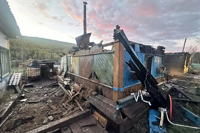 В пожаре в Усть-Кутском районе погибла семья