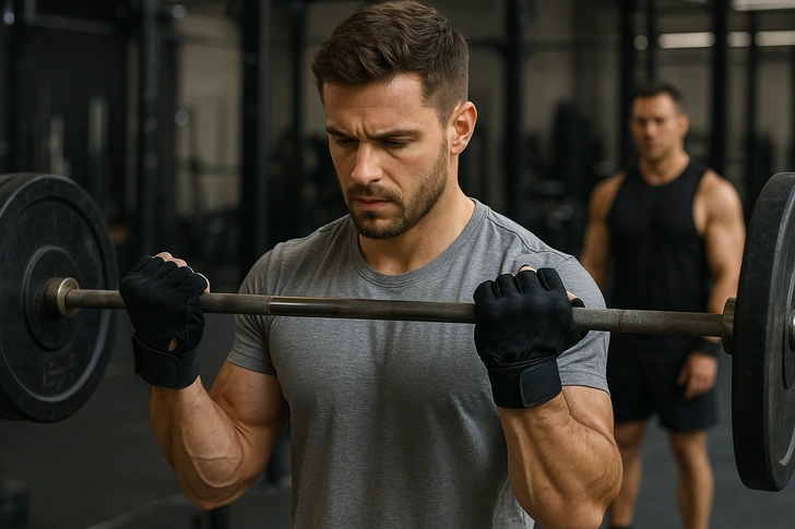 Стоит ли носить тренировочные перчатки в спортивном зале | Источник: AI