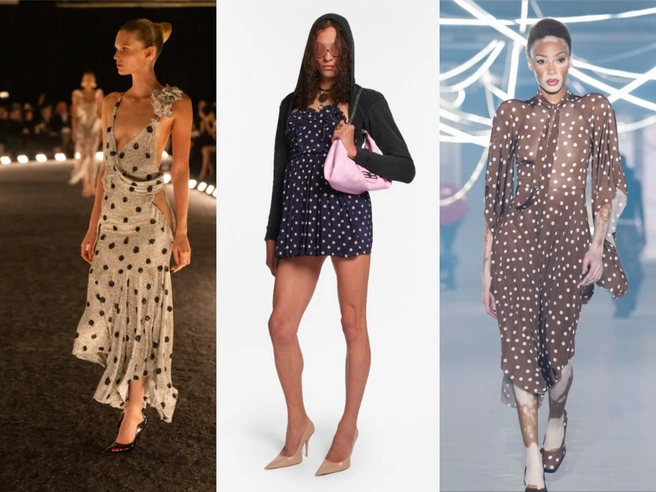 Платья на любой вкус | Источник: schiaparelli.com / balenciaga.com / vogue.com