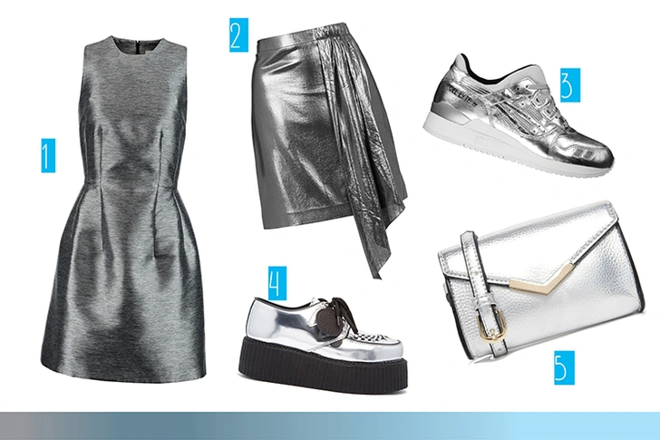 1. Платье, Iris and Ink. 2. Юбка, Topshop Unique. 3. Кроссовки, Asics. 4. Ботинки, Underground. 5. Сумка, Asos.  | thegirl.ru