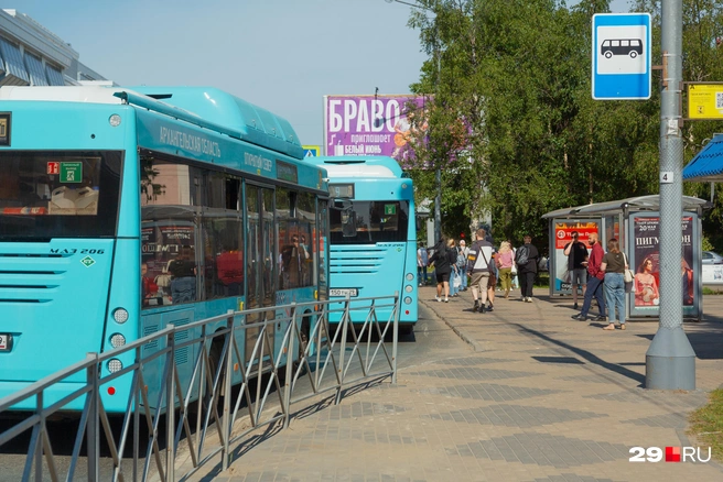 Путь на автобусе стоит продумать заранее | Источник: Иван Митюшёв / 29.RU
