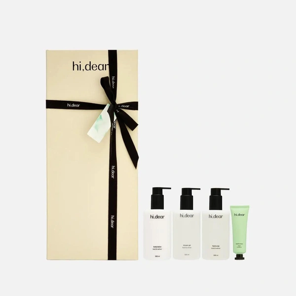 Набор для ухода за руками и телом hi, dear Basil & vetiver