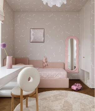 Природные фактуры и домашняя сауна: квартира 185 м² в Астане